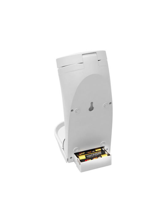 Bakaji Wall Mounted Automatic Plastic Dispenser White 250ml