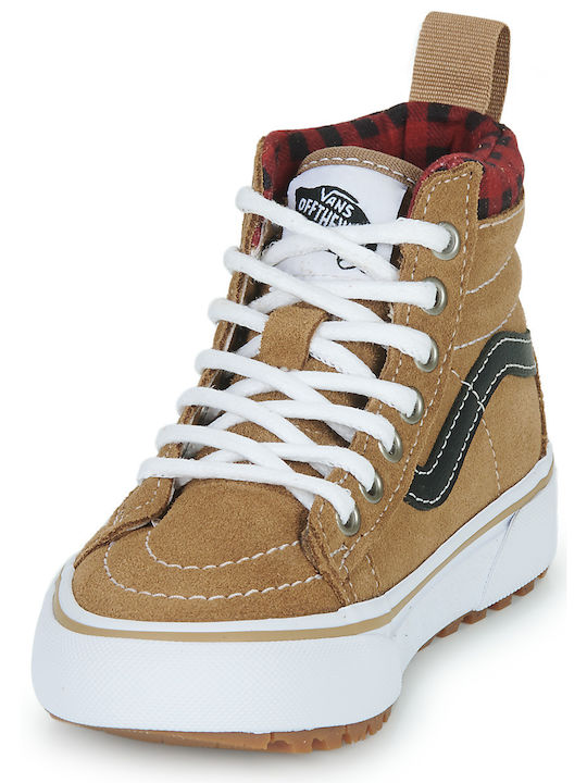 Sk8 Hi Mte 1 Παιδικά Sneakers High Καφέ