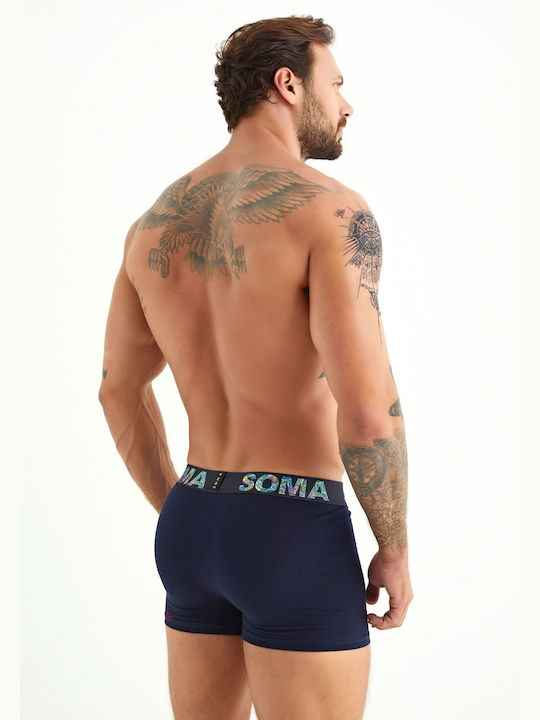 Tropic Ανδρικά Μποξεράκια Blue/Red/Black 3Pack