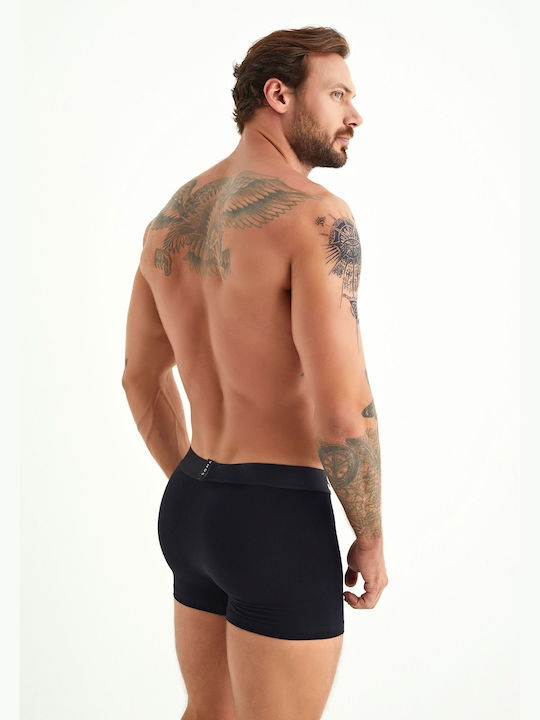 Wild Leaf Men's Boxers Blue/Black/Grey 3Pack