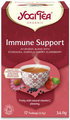 Yogi Tea Immune Support Herbs Blend Organic Product 17 Bags 34gr