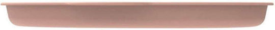 Matchstick Monkey Baby Food Plate made of Silicone Pink
