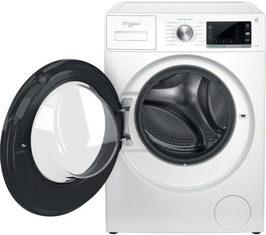 Whirlpool Mașină de Spălat Rufe 10kg cu Tehnologie cu Abur 1400 Rotiri ZENtechnology W6 W045WB EE