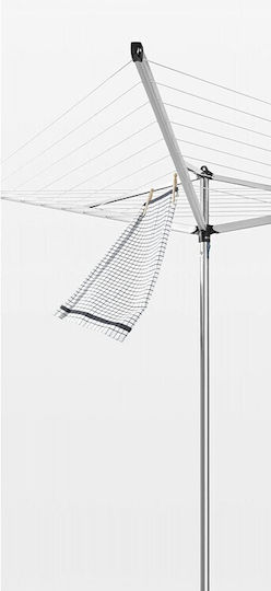 Brabantia Topspinner Πτυσσόμενη Απλώστρα Δαπέδου για το Κήπο Μεταλλική με Μήκος Απλώματος 40m