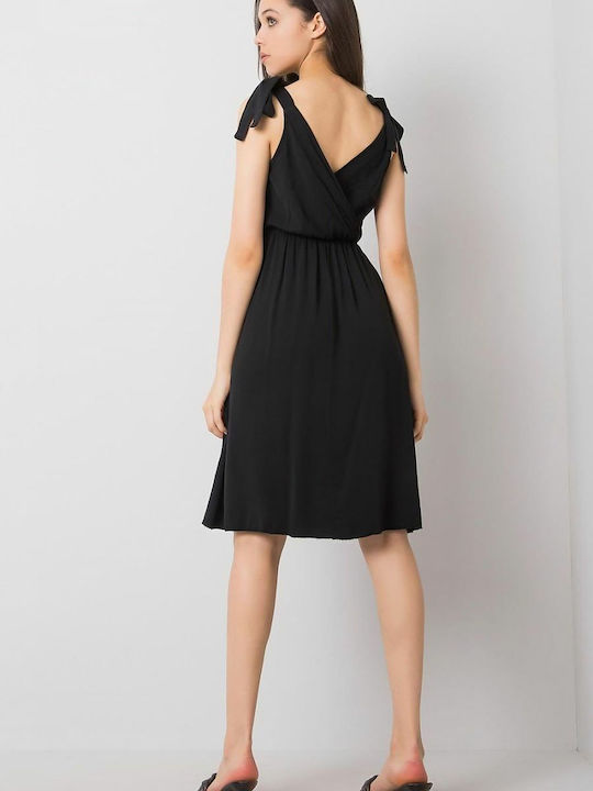 Och Bella Summer Mini Dress Black