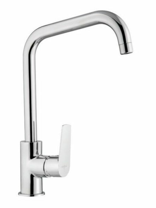 Poly 119 Küchenarmatur Zähler Silber