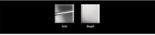Apell Anniversario 8116 8116-112 Drop-In Spüle Links Inox Matt B116xT50cm Silber