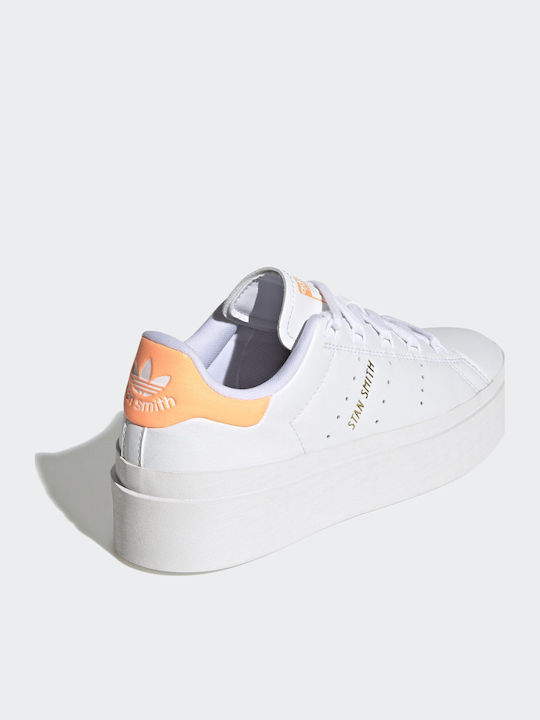 Stan Smith Bonega Damen Sneakers Cloud White / Beam Orange