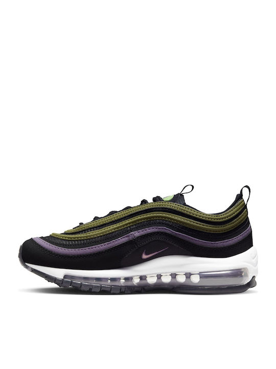 Air Max 97 Air Max 97 Детски маратонки Low Черно / Каньонско Лилаво / Живо Зелено / Елементарно Розово