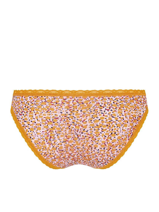 24/7 Weekend H Tanga Βαμβακερά Women's Slip 3Pack with Lace