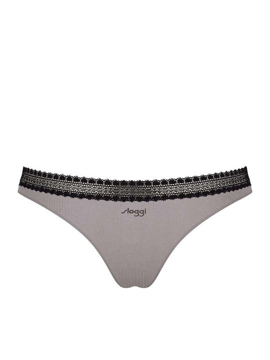 Go Ribbed H Βαμβακερά Women's Brazil 2Pack Black/Grey