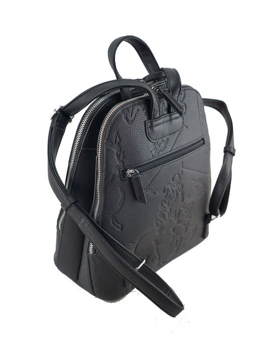 Beverly Hills Polo Club Women's Backpack Black