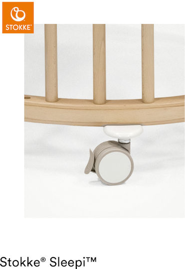 Stokke Wiege-Park Sleep Mini mit Seitlicher Öffnung und Rädern