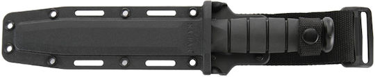 Ka-Bar USA Edge Kydex Μαχαίρι Επιβίωσης Black Straight σε Θήκη