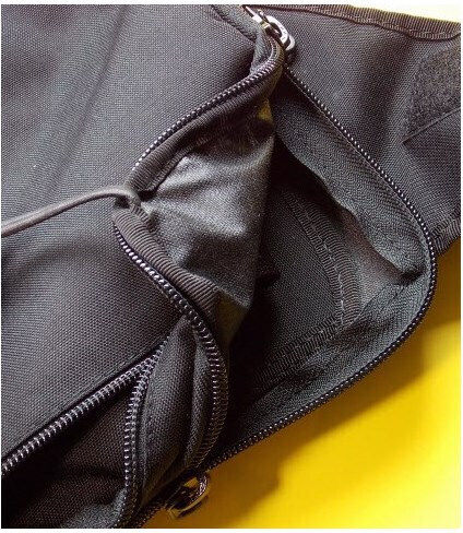 Vega Holster Nylon Single Shoulder Strap Ruck Sack Militärische Tasche Umhängetaschen aus Cordura Schwarz