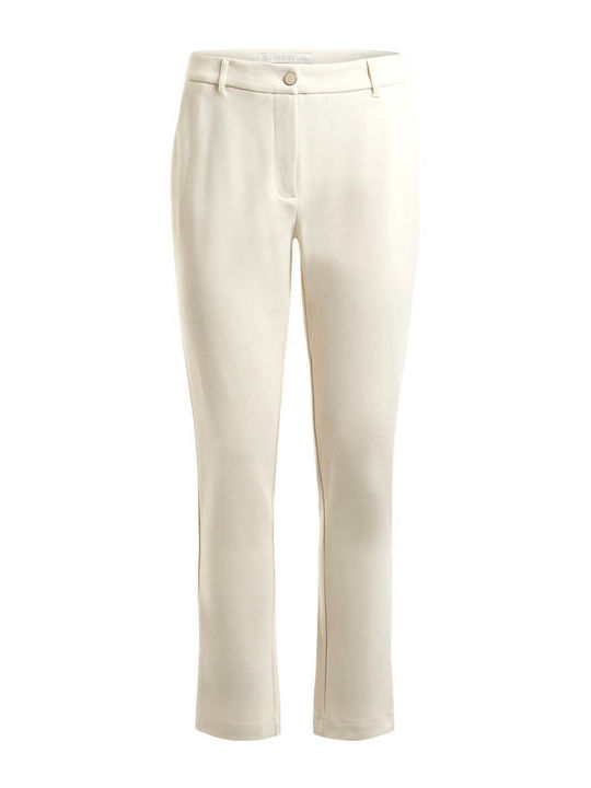 Zoe Women's Chino Trousers Regular Fit Beige