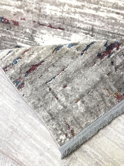 Koulis Carpets 0829C Bedroom Rug Set Rainbow Gray 3 Pieces