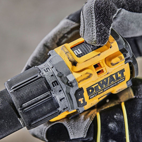 Dewalt Percussive Drill Driver Battery Solo Brushless 18V