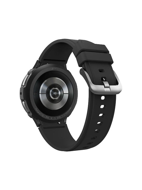 Spigen Liquid Air Θήκη Σιλικόνης σε Μαύρο χρώμα για το Galaxy Watch5 Pro