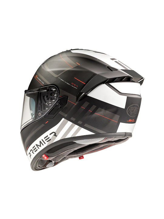 Premier Evoluzione SP2BM Casca Moto Față Întreagă 1520gr Cu Pinlock Și Sunvisor