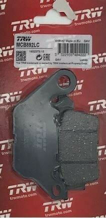 TRW Τακάκια Μοτοσυκλέτας Εμπρός F694 για Yamaha Crypton-S/N-Max για Yamaha NMAX