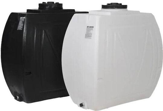 Mavil 8-500 Plastică Depozit Apă / Petrol Îngustă Orizontal 500lt Albă