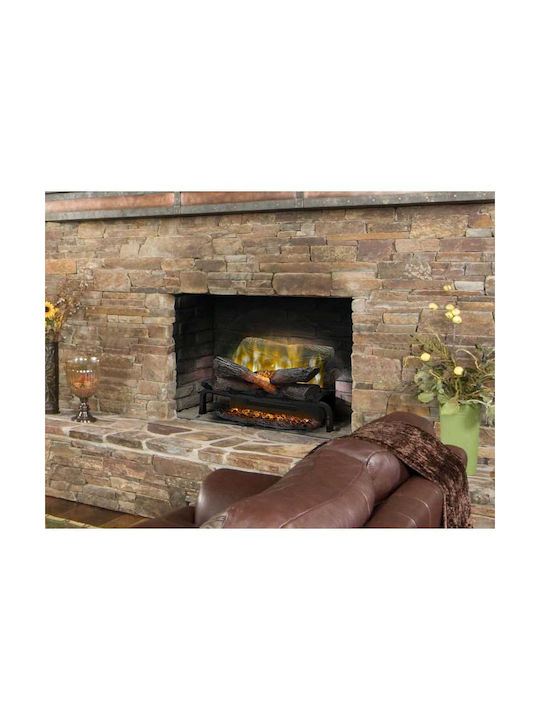 Dimplex Revillution RLG20" Floor Electric Fireplace 1500W 60x34cm Black
