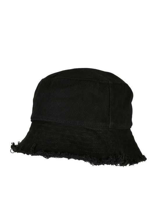 Flexfit Fabric Women's Bucket Hat Black