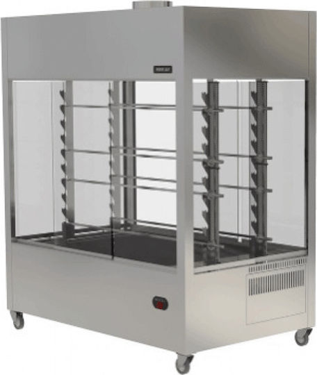Biokan VAG14 Spieß-Grill Kohle mit Abmessungen 70x180x205cm