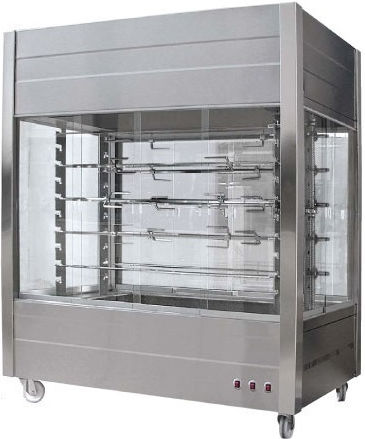 Biokan VAG14 Spieß-Grill Kohle mit Abmessungen 70x180x205cm