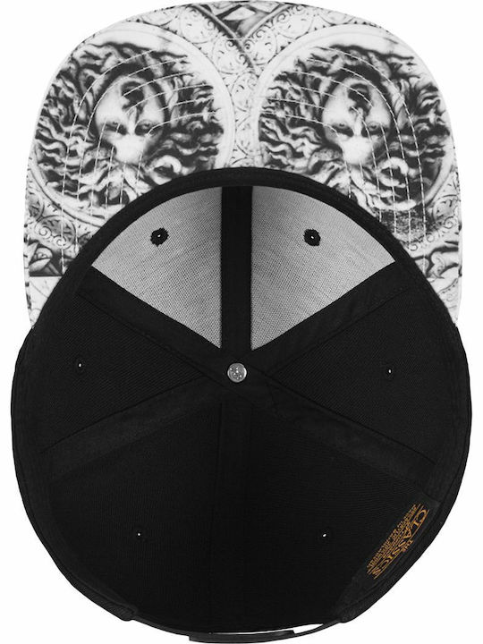 Sun King 6089SK Men's Snapback Cap Black/White