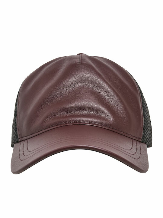 Men's Trucker Cap Maroon/Black