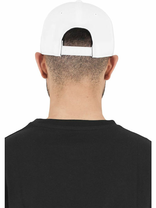 Fitted 110 Мъжки Jockey с права козирка Бял