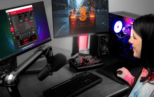 M-Audio M-Game Solo MI/EM/000085 Εξωτερική Επαγγελματική Κάρτα Ήχου με Σύνδεση USB
