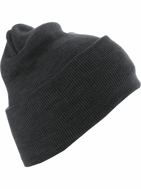 Beanie Beanie Knitted Heather Charcoal
