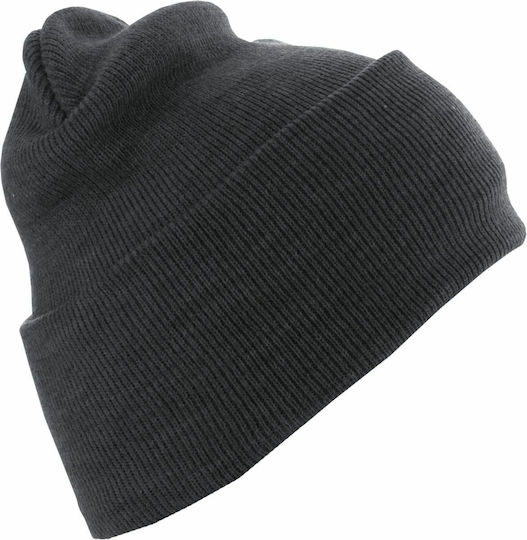 10489 Beanie Beanie Knitted Heather Charcoal