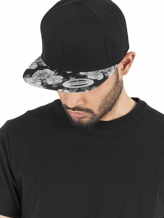 6089R Ανδρικό Jockey με Ίσιο Γείσο Black/Grey