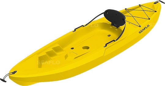 Seaflo Adult Kayak SEA-016 Πλαστικό Kayak Θαλάσσης 1 Ατόμου Κόκκινο