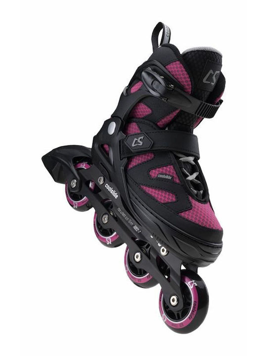 Coolslide Shoq Adult/Kids Inline Rollers Black