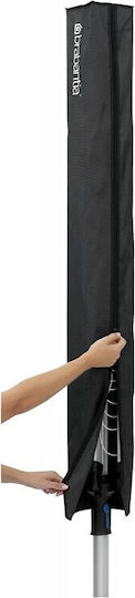 Brabantia Lift-O-Matic Folding Floor Clothes Drying Rack for Garden Metallic with Hanging Length 50m