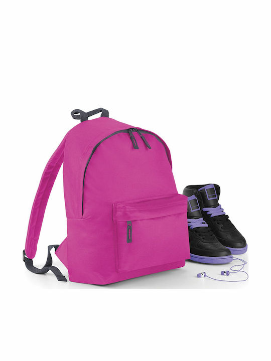 BagBase Backpack 14lt Fuchsia/Graphite Grey BagBase Backpack 14lt Fuchsia/Graphite Grey