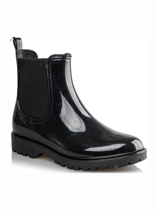 Women's Short Wellies Black