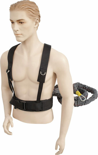 AMILA Widerstandsbänder Gymtube Licht Gray mit Riemen 5m