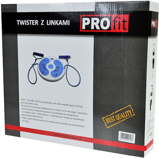 Profit Twister Диск за Баланс Сив x90x6см с Диаметър 27.5см 1бр