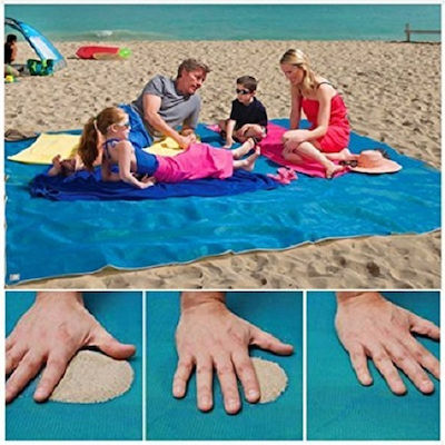 Pește de plajă care nu reține nisipul - Sand Free Mat 150X200 - ROZ