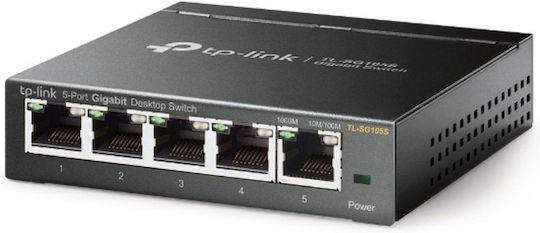 Trendnet TEG-S51 Unmanaged L2 Switch with 5 Gigabit (1Gbps) Ethernet Ports