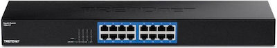 Trendnet TEG-S17 Unmanaged L2 Switch με 16 Θύρες Gigabit (1Gbps) Ethernet