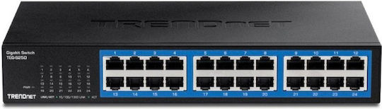 Trendnet TEG-S25D Unmanaged L2 Switch με 24 Θύρες Gigabit (1Gbps) Ethernet