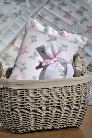 Down Town Home Cotton Baby Quilt 121 95x145cm White