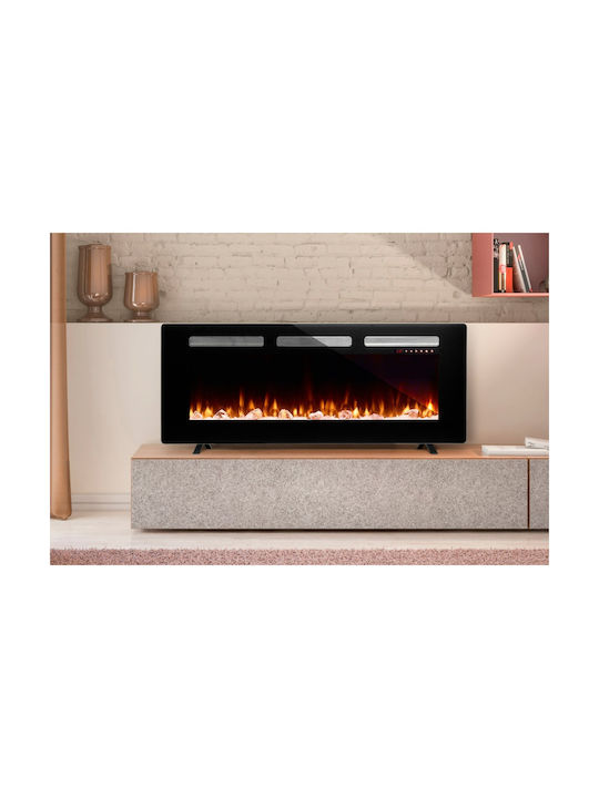 Dimplex Sierra Wall Mounted Electric Fireplace 1600W 152.4x49.5cm Black